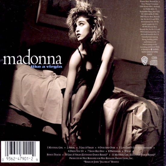 Madonna - Like A Virgin-CD-Album-2